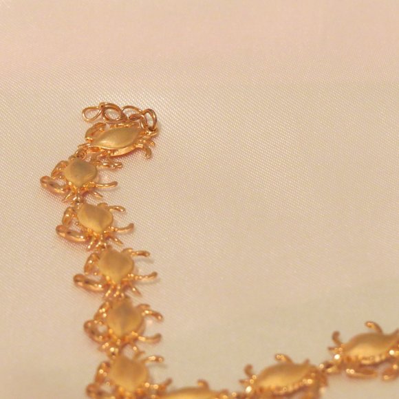 18k Rose Gold Diamond Lobster Bracelet - Picture 4 of 4